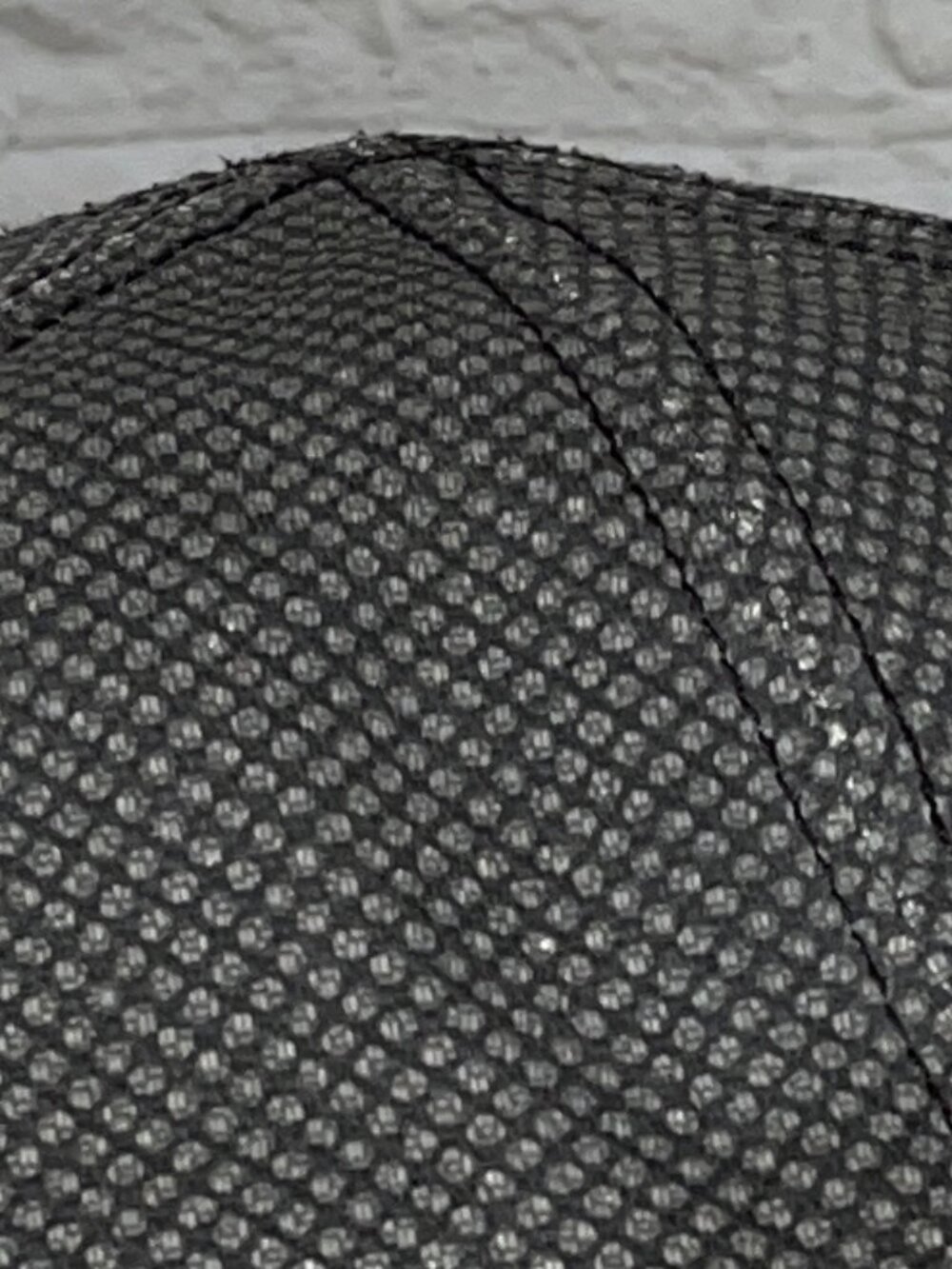 NWOT BLACK & GREY 6 PANEL NEWSBOY SCALLY CAP - Picture 9 of 9